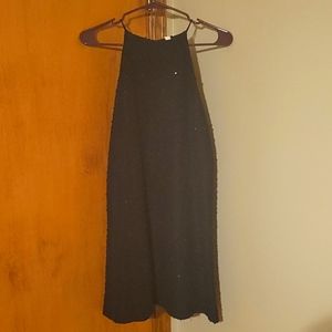 Black mini dress, size small